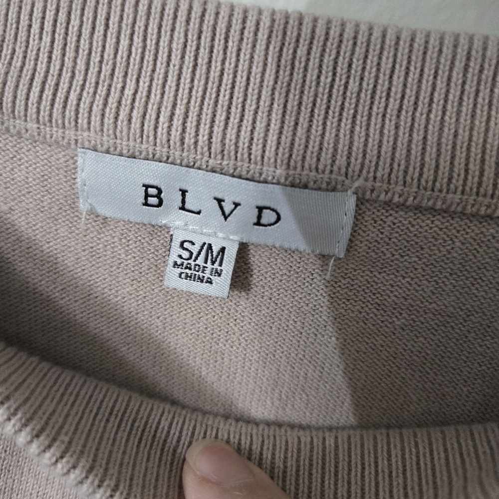 Blvd crew neck sweater, S/M - Picture 3 of 12